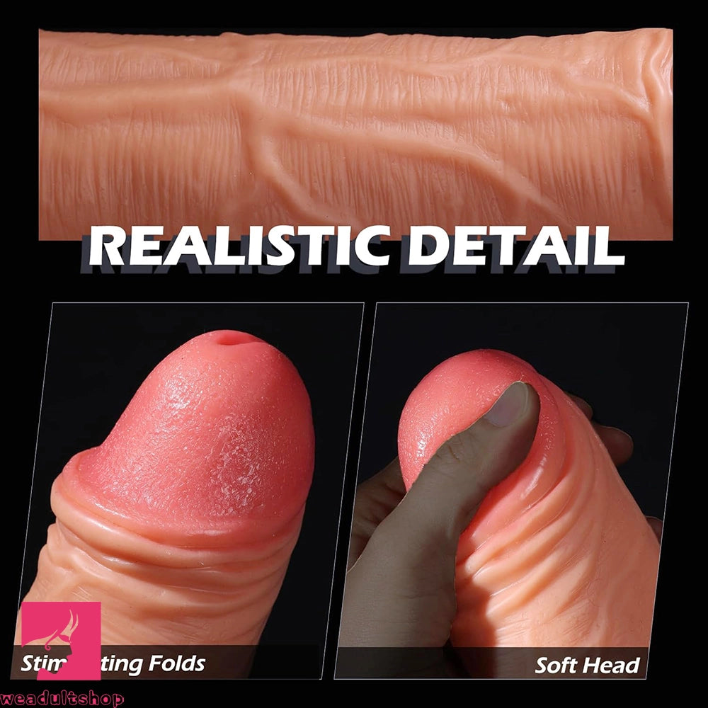 12.59in Thick Huge Skin Dildo Female Masturbator For Stimulate Vagina