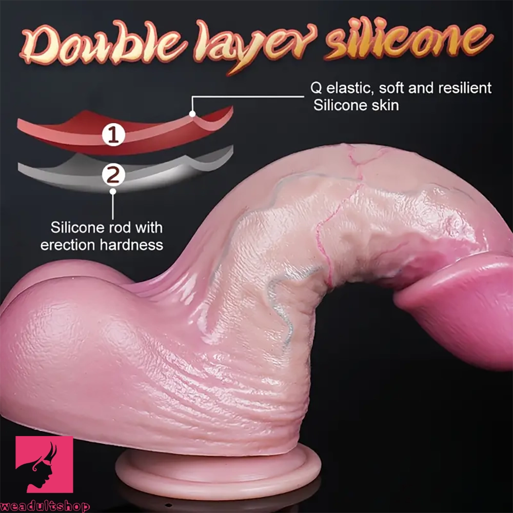 9.84in Realistic Texture Super Large Silicone Adult Novelty Cock Dildo