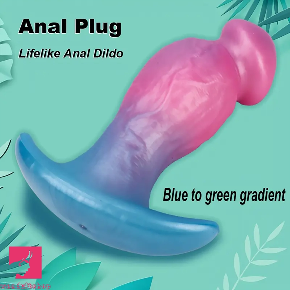 5.51in Realistic Silicone Small Dildo Solid Cock With Vivid Head Detail