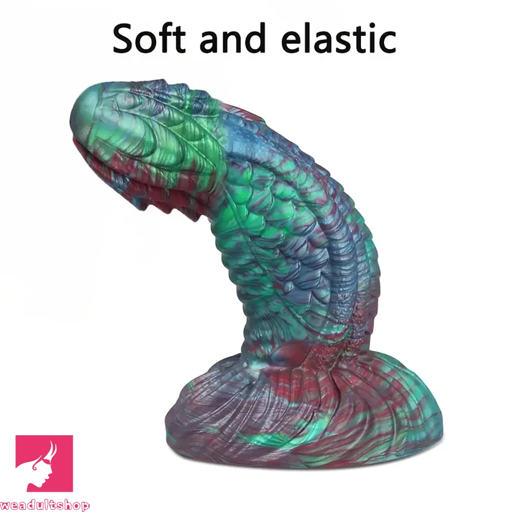 7.32in Monster Liquid Silicone Thick Anal-Expanding Fantasy Penis Dildo