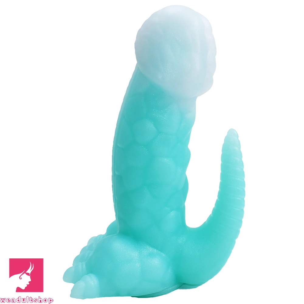6.29in 8.46in Dinosaur Claw Luminous Dildo For Women Men Sex Prostate