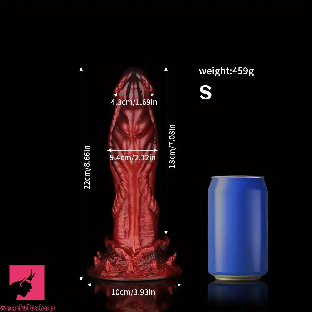 8.66in 8.97in Soft Body Big Self Vaguenessy Body Shaped Dragon Dildo