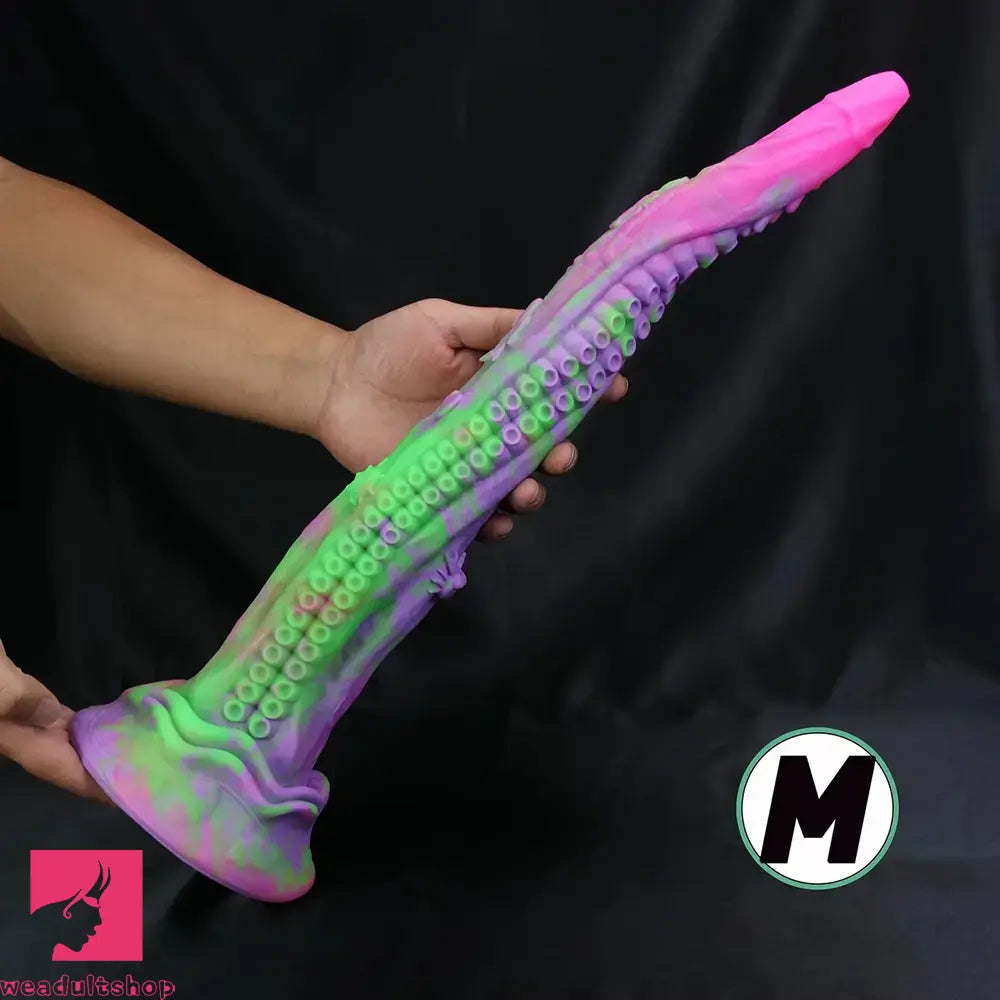 18.35in 18.97in 23.62in Silicone Long Huge Tentacle Soft Female Thick Dildo