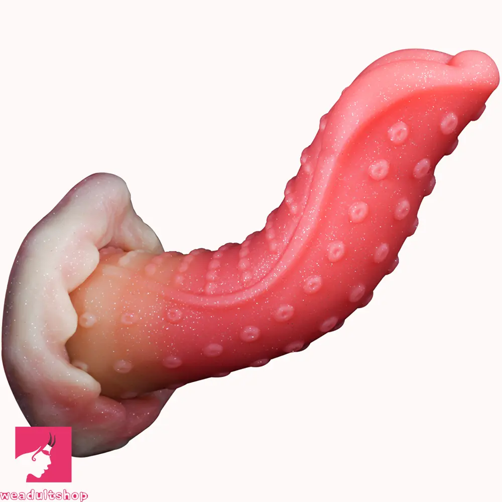 8.26in Soft Realistic Odd Shaped Silicone Penis Octopus Dildo For Sex