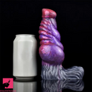7.48in Silicone Penis Sleeve With Cock Ring Fantasy Vaginal Hollow Dildo