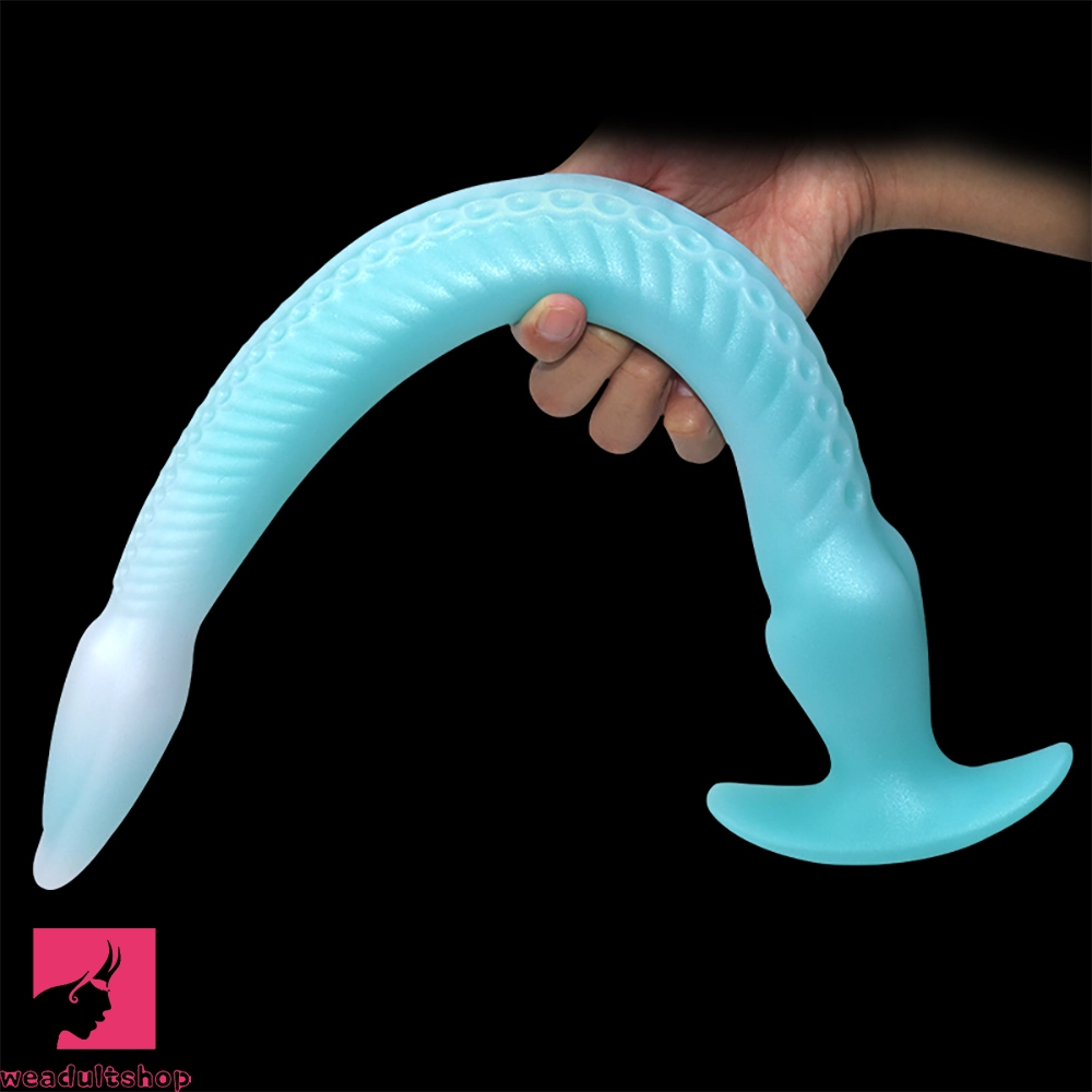 12.2in 15.94in 20.87in Snake Long Huge Animal Luminous Dildo For Prostate