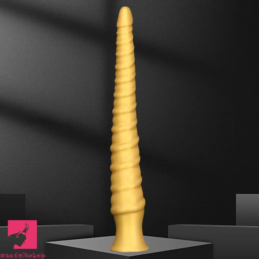 29.34in Extra Long Large Silicone Thread Soft Dildo Masturbator For Sex