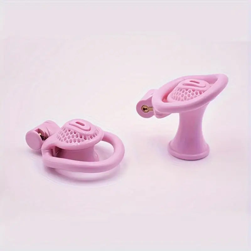 Plastic Chastity Cage For Men Positive Negative Poles S/L/Urine Columns