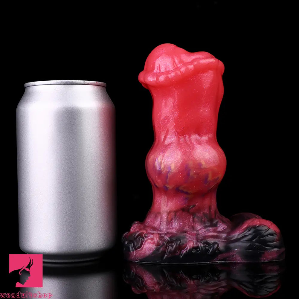 5.43in Horse Knot Silicone Fantasy Dildo For G Spot Sex Anal Toy Play