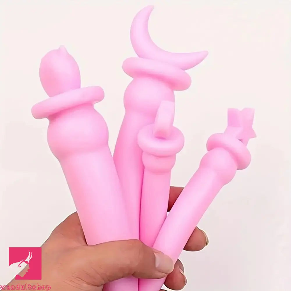 5.12in 6.3in 7.87in 8.27in Realistic Cute TPE Fantasy Dildo For Clit Orgasm