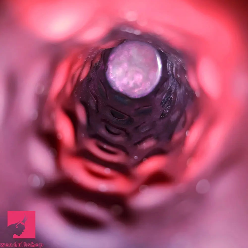 5.98in 7.09in Silicone Tentacle Sleeve Knot Vibrating Hollow Female Dildo