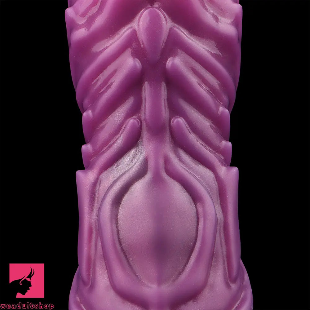 9.64in Squeezing Inflatable Alien Penis Fantasy Odd Silicone Dildo For Sex
