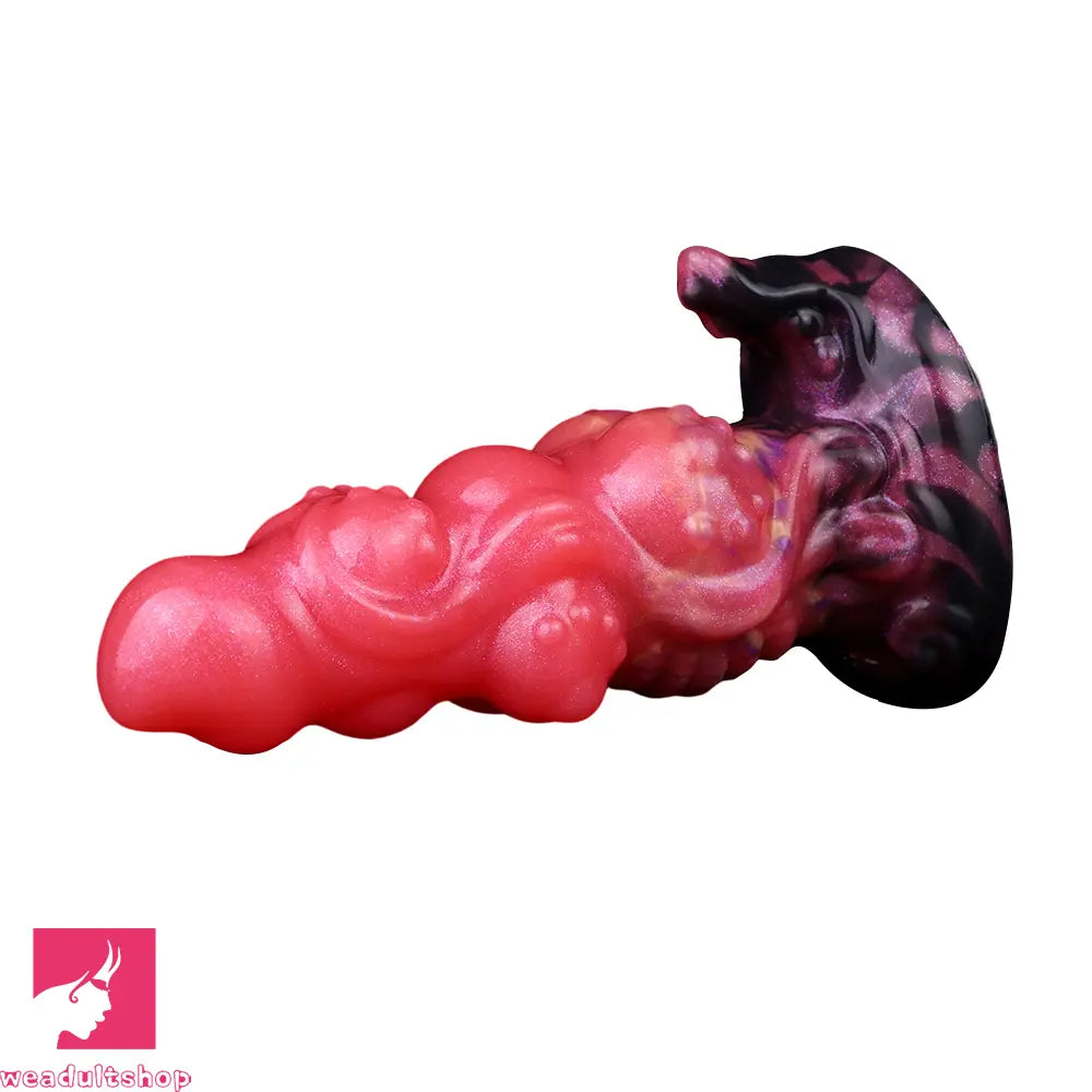 5.91in Fantasy Silicone Soft Odd Dildo Durable Construction Cock Sex