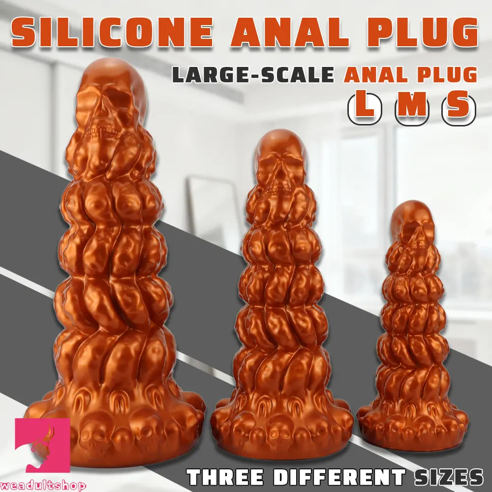 7.87in 10.23in 12.59in Scary Huge Fantasy Butt Plug Dildo Sex Toy Masturbator