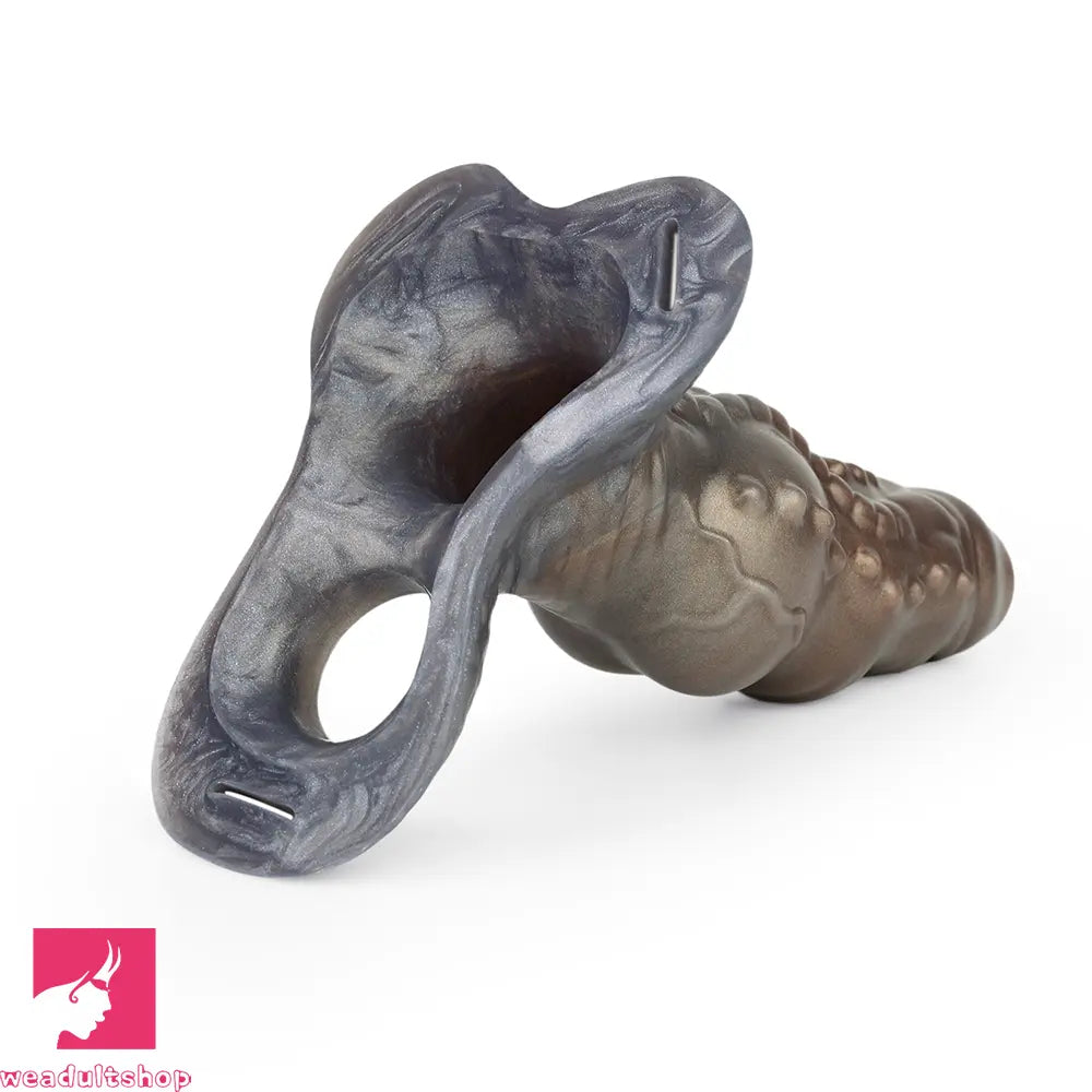 6.69in Tentacle Silicone Monster Hollow Strap on Dildo Sleeve For Cock