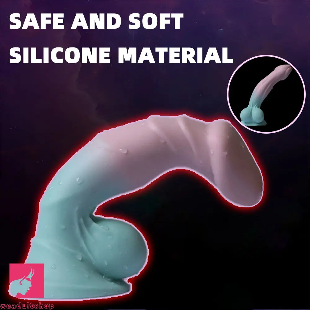 7in 8in 13in Fantasy Liquid Silicone Big Dildo Flexible Stimulator Holiday Gift