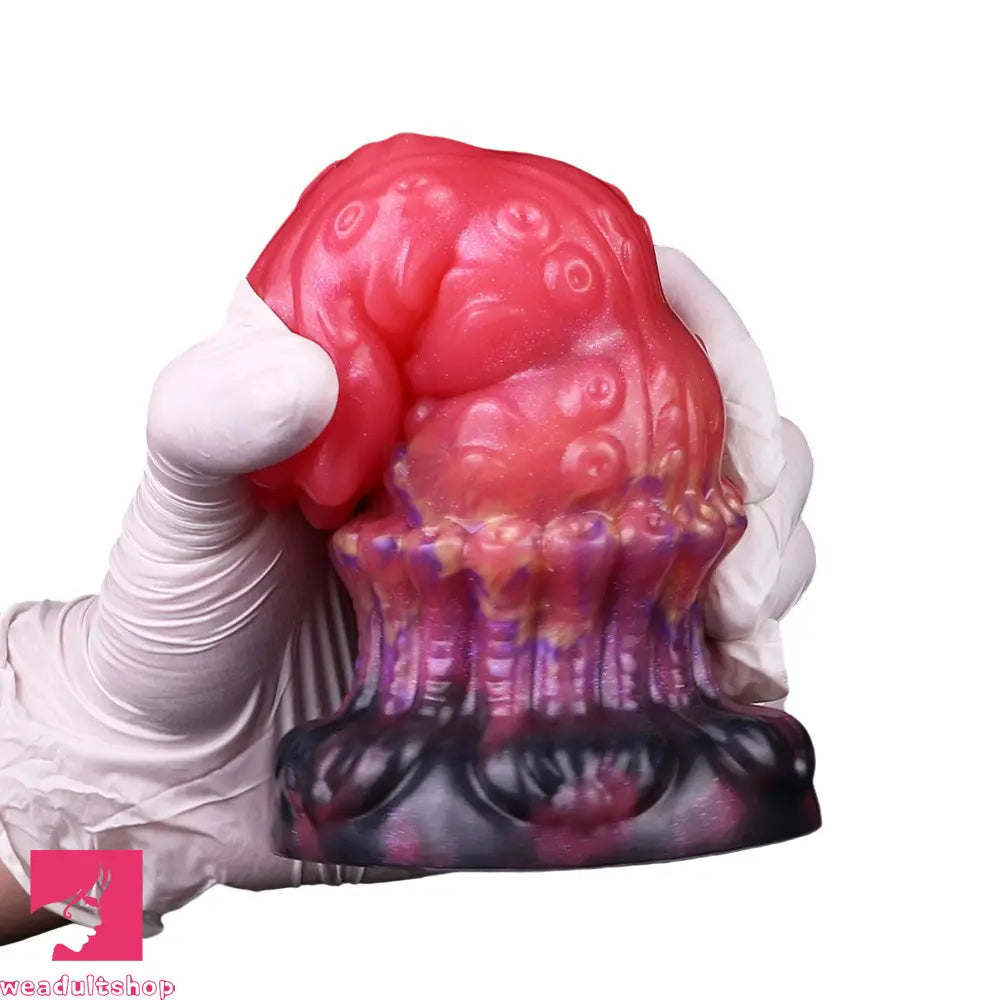 5.83in Fantasy Odd Silicone Soft Cock Dildo Hands-Free Clit Stimulator