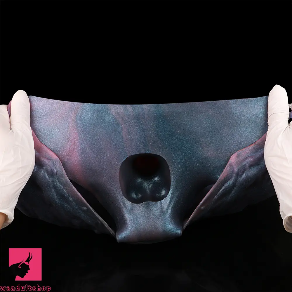 8.66in Fantasy Monster Creature Hollow Dildo Harness Pants Strap on Dildo