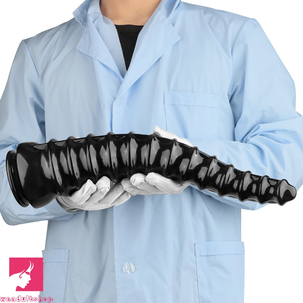 10.82in 13.38in 16.73in Super Large Black Anal Plug Dildo For Adult Women