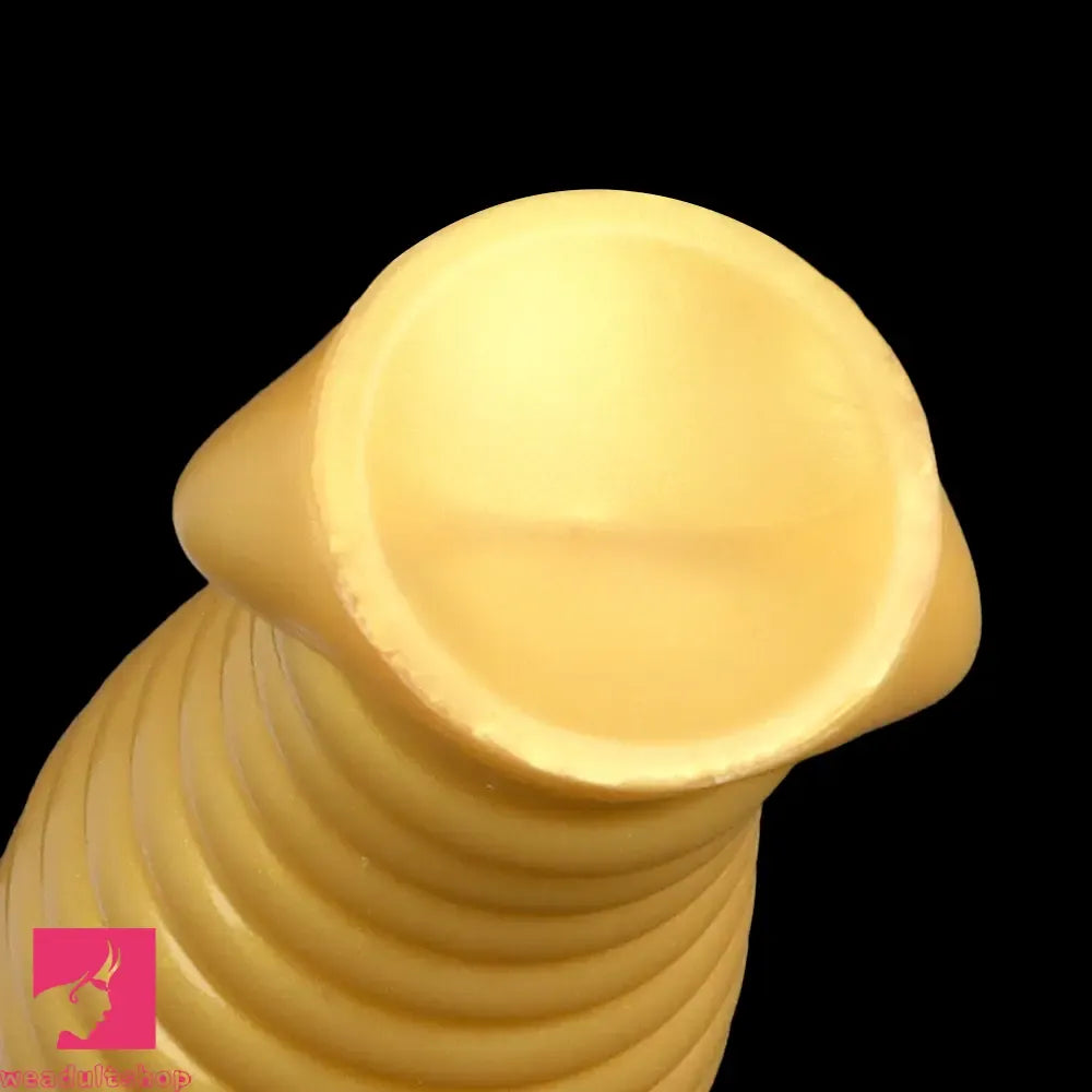 5.11in 7.08in 9.05in Dragon Egg Thread Silicone Soft Big Butt Cock Dildo