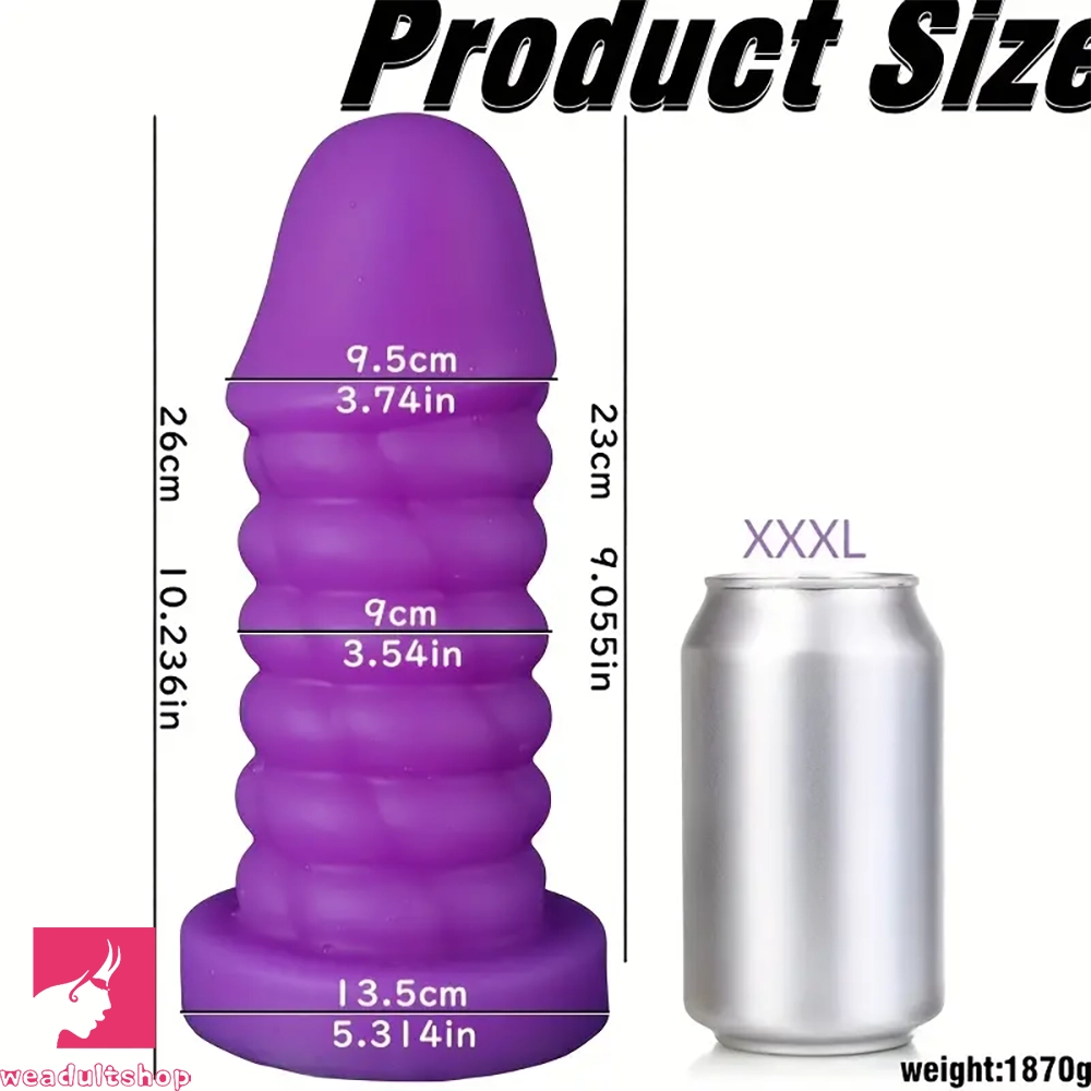 4.72in 5.9in 6.69in 7.87in 9.06in 10.24in Large Anal Plug Dildo Clit Toy