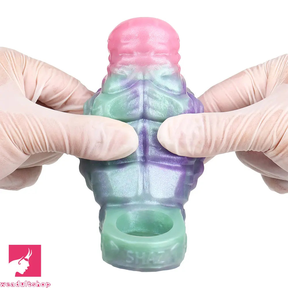 4.84in Gloomthorn SHAZ-3020 Fantasy Hollow Dildo Sleeve Cock Extension