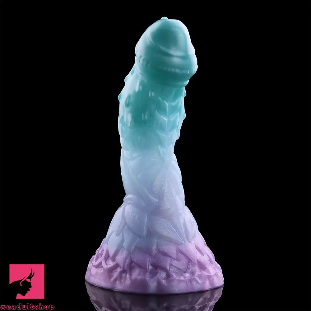 4.68in 5.9in 7.16in 8.26in Spiked Monster Silicone Odd Dildo With Key Chain