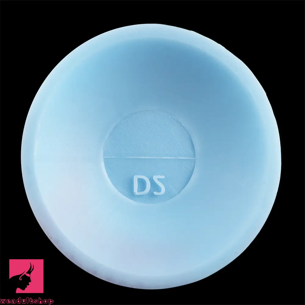 8.11in Inflatable Silicone Soft Dildo Squeeze Water Female Male Cock Toy