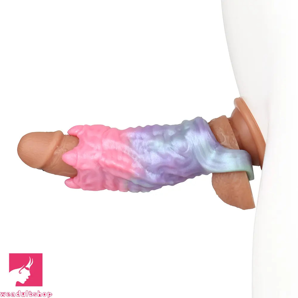 4.8in Illusion Bloom SHAZ-3014 Fantasy Hollow Dildo Sleeve Extension