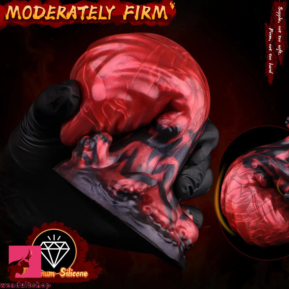 5.83in Monster Fantasy Silicone Soft Dildo Male Masturbator Anal Plug