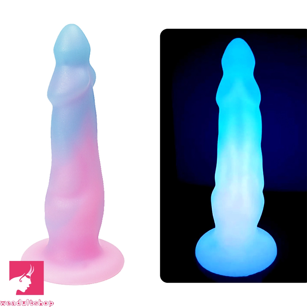 9.44in 10.8in 12.5in Big Luminous Silicone Soft Cock Dildo For Prostate
