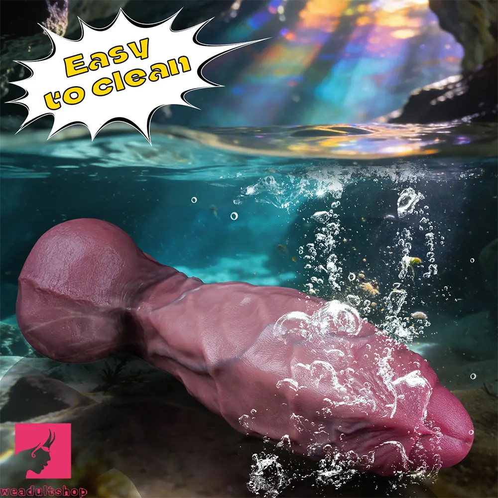 5.91in 7.48in 8.86in 10.43in Realistic Silicone Uncut Thick Dildo Sex Love Toy