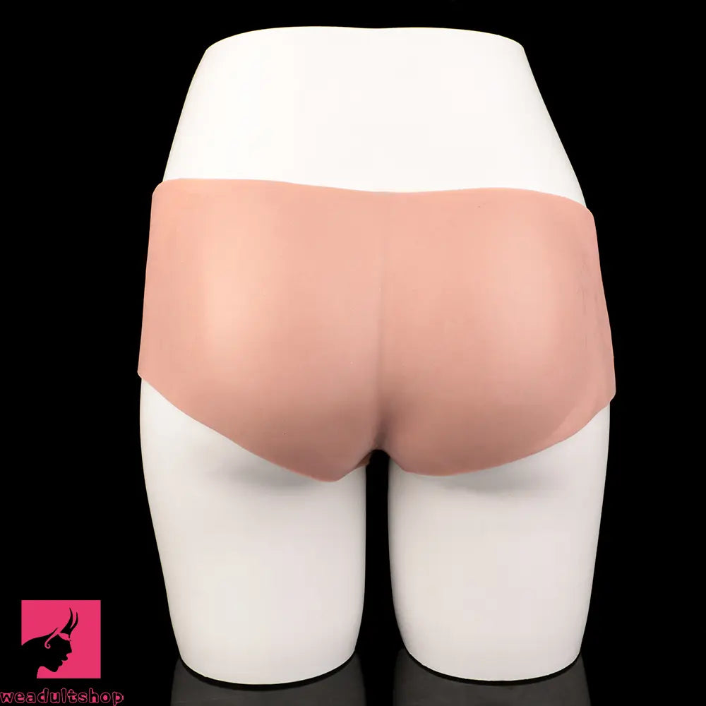 9.06in Hollow Penis Dildo Sleeve Silicone Soft Pants For Vaginal Sex Toy