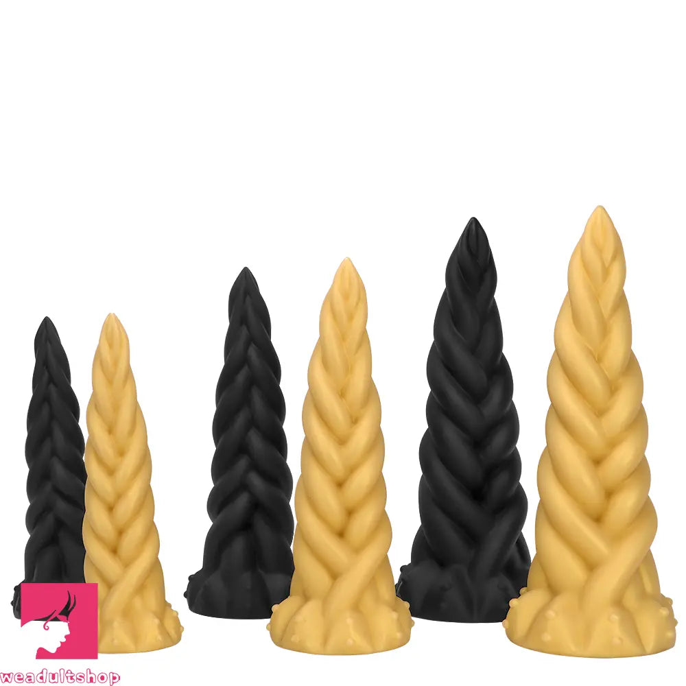 11.81in 13.77in 16.14in Extra Large Long Liquid Silicone Twist Soft Dildo