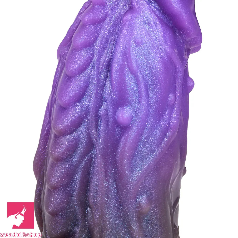 6.18in Dragon Fantasy Hollow Spiked Soft Dildo Sleeve For Cock Enlargement