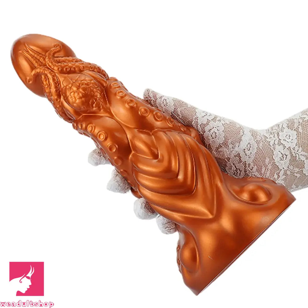 6.69in 9.05in 11.02in Dragon Tentacle Monster Silicone Butt Plug Solo Dildo