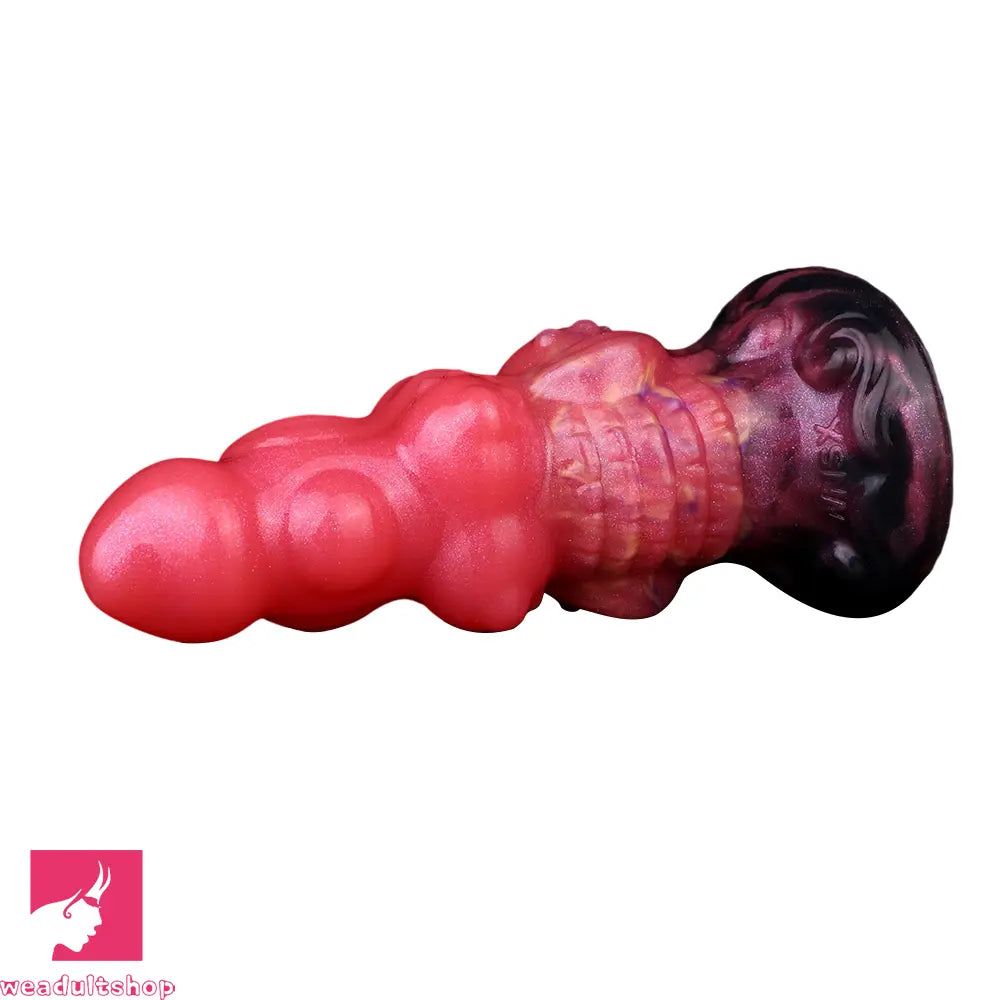 5.91in Fantasy Silicone Soft Odd Dildo Durable Construction Cock Sex