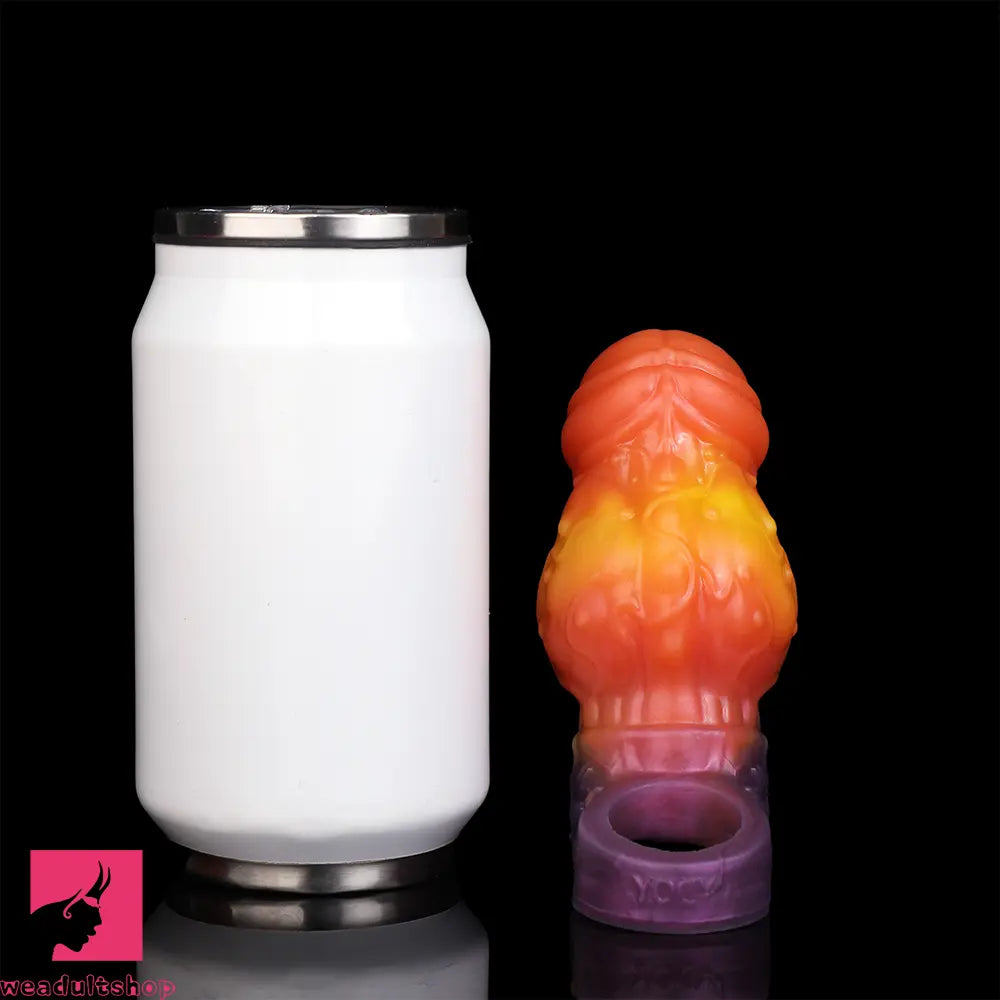 4.4in 5.27in 6.25in Dog Knot Monster Dildo Sleeve For Adult Love Toy