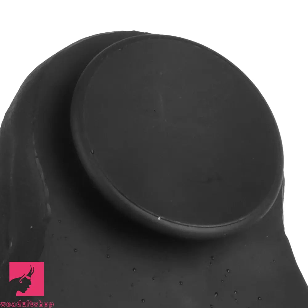 11.41in 13.18in 14.56in Big Long Black Silicone Thick Dildo Indoor Cock Toy