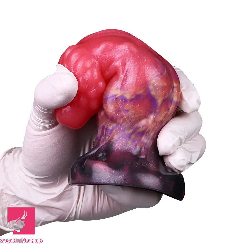 5.51in Fantasy Monster Thick Odd Dildo Silicone Soft Sex Toy For Clit