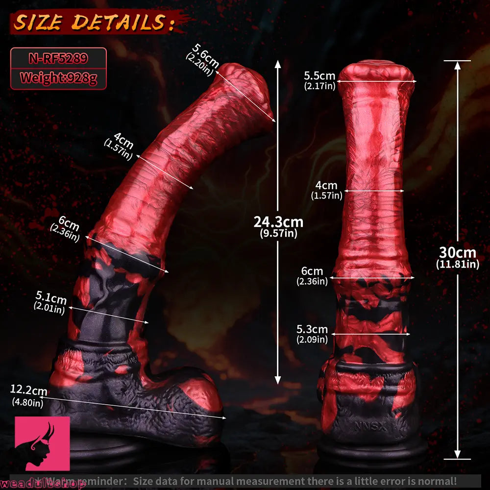 11.81in Large-Sized Male Horse Cock Big Dildo For Adult Pleasure Cock Toy