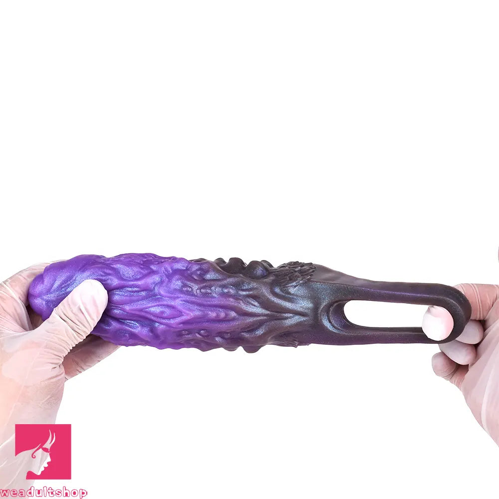 5.98in Dragon Beast Creature Fantasy Hollow Dildo Cock Odd Sleeve