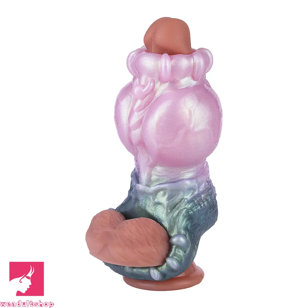 4.17in 4.84in 5.62in Monster Knot Cock Sleeve Dildo Hollow Male Penis