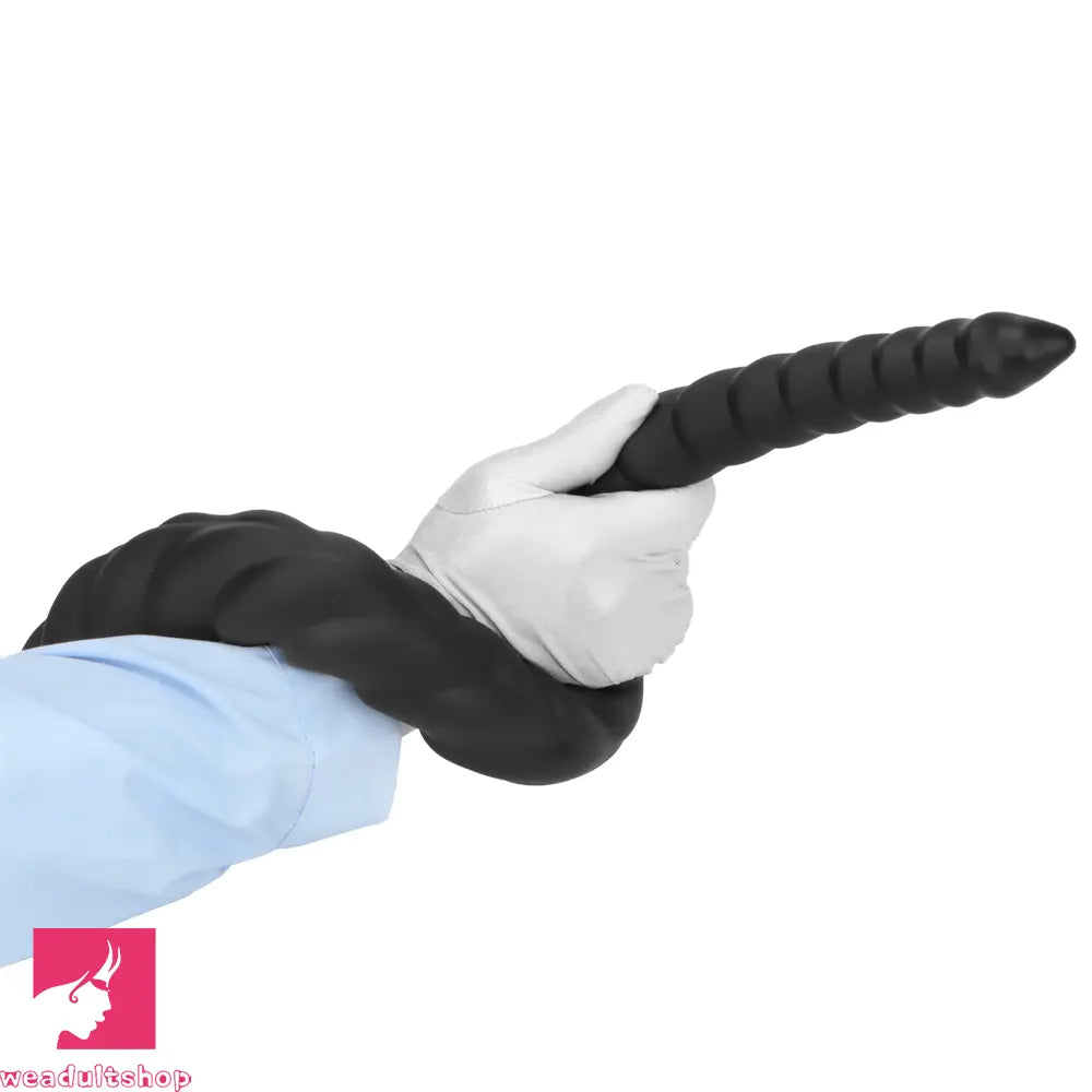 22.04in Liquid Silicone Super Long Texture Anal Plug Large Soft Sex Dildo