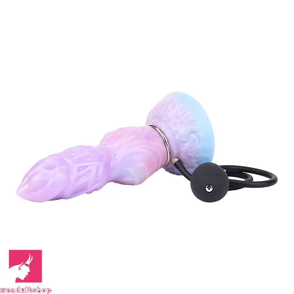 9.84in Squeeze Inflatable Alien Cock Animal Dog Dildo For Intimacy Game