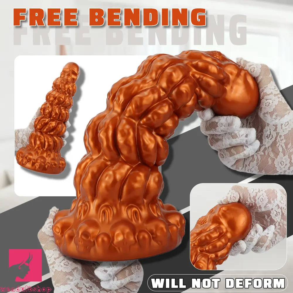 7.87in 10.23in 12.59in Scary Huge Fantasy Butt Plug Dildo Sex Toy Masturbator