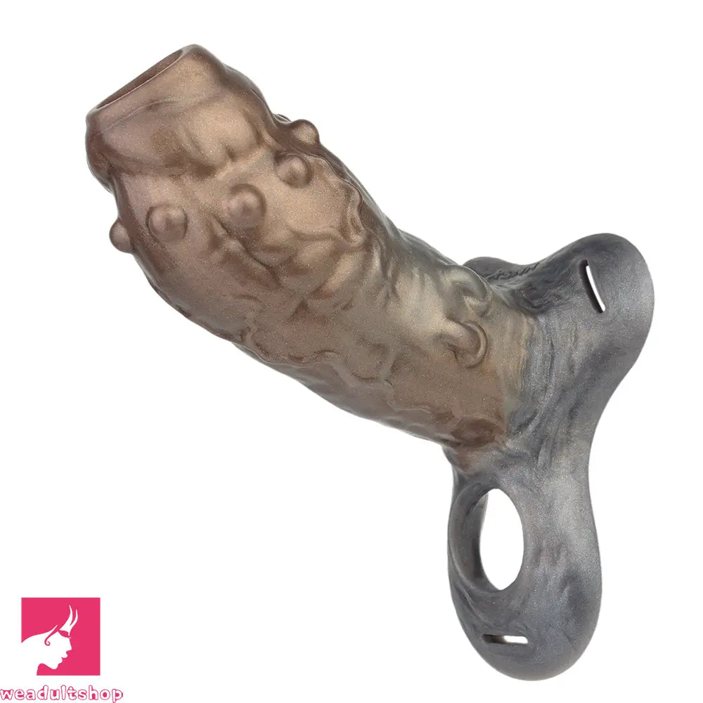 5.2in 6.69in Tentacle Strap on Hollow Dildo Sleeve Reusable Cock Sleeve