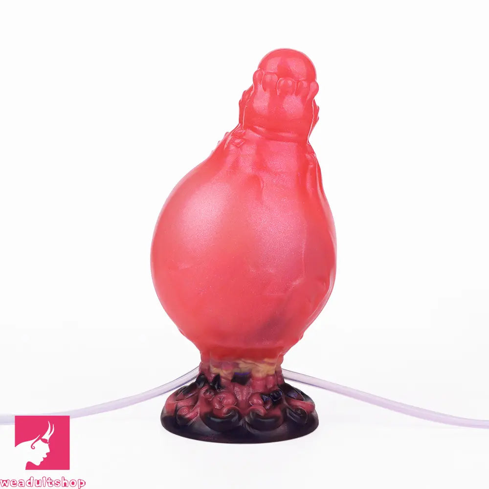 5.91in Fantasy Odd Silicone Soft Inflatable Spraying Water Dildo Sex Toy
