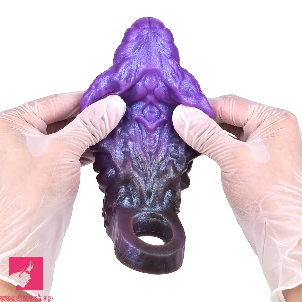 5.98in Dragon Beast Creature Fantasy Hollow Dildo Cock Odd Sleeve
