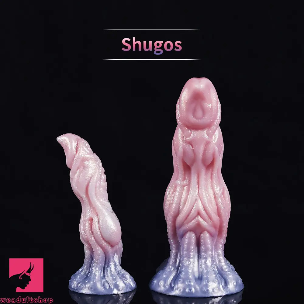 Fantasy Monster Dog Knot Female Soft Silicone Anal Plug Dildo For Prostate
